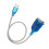USB σε RS232DB9Male σειριακό καλώδιο επιχρυσωμένο USB συνδετήρα εύκολη δοκιμή λειτουργία 2