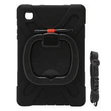 360 roterende stativ til Samsung Galaxy Tab S5e10.5inch2019, justerbar håndrem, stødsikkert cover med skulderrem, kraftigt tabletcover, fuld