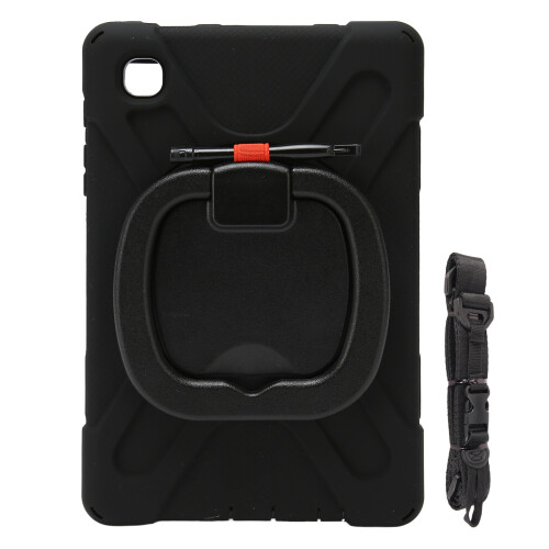 Suporte giratório 360 para Samsung Galaxy Tab S5e 10.5 polegadas (2019), capa resistente a impactos com alça de ombro e proteção reforçada