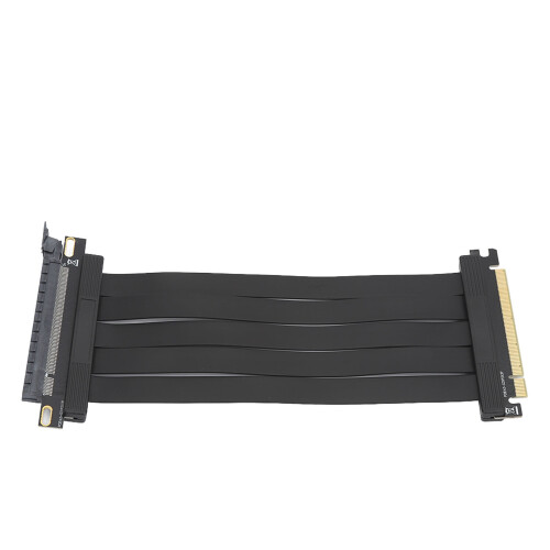 Επιχρυσωμένο καλώδιο PCIe Riser, εύκαμπτος σχεδιασμός τμηματικής διατομής,