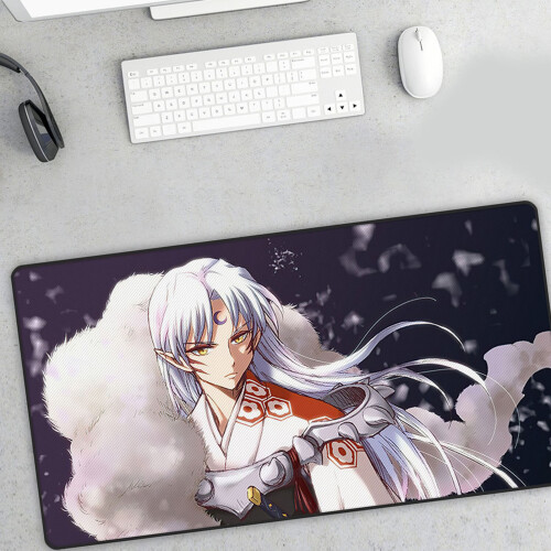 Πατάκι γραφείου Anime για παιχνίδια, αδιάβροχο ποντίκι, βάση από φυσικό καουτσούκ, 1