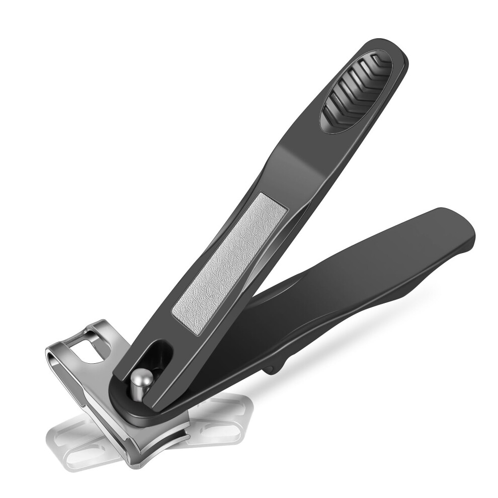 Toenail Clippers for Seniors with Long Handle, 360 Rotating Heavy Duty Stainless Steel Blades