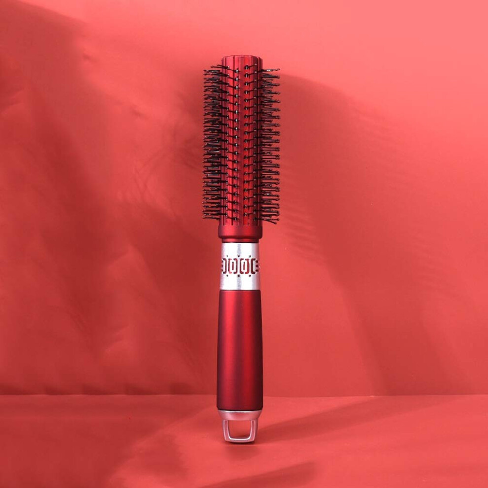 Red Airbag Hair Brush For Detangling And Scalp Massage, Antistatic Comb For Curling And Straightening