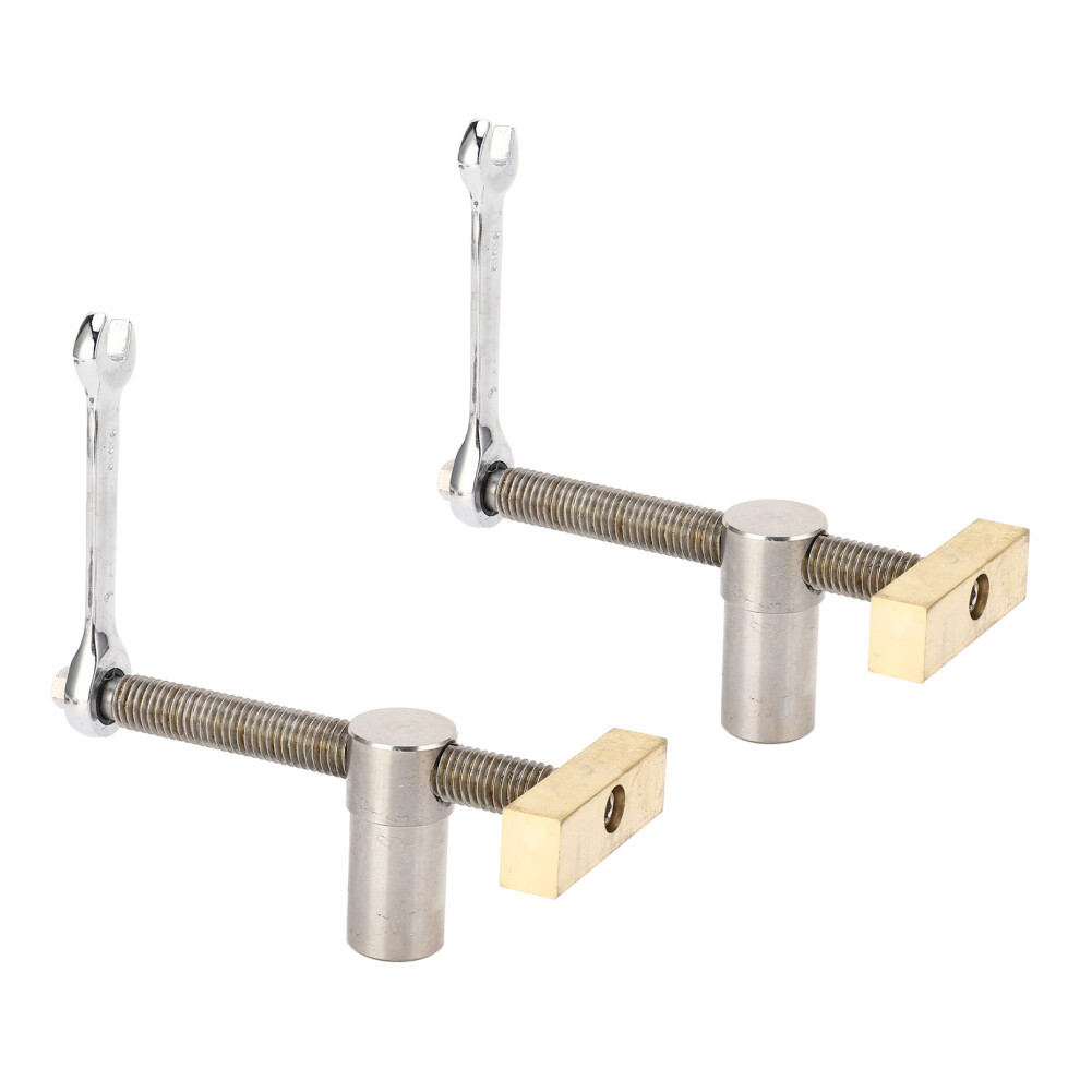Stainless Steel Bench Dog Clamp 19Mm/7.5In Brass Block For Workbench 9371381740658