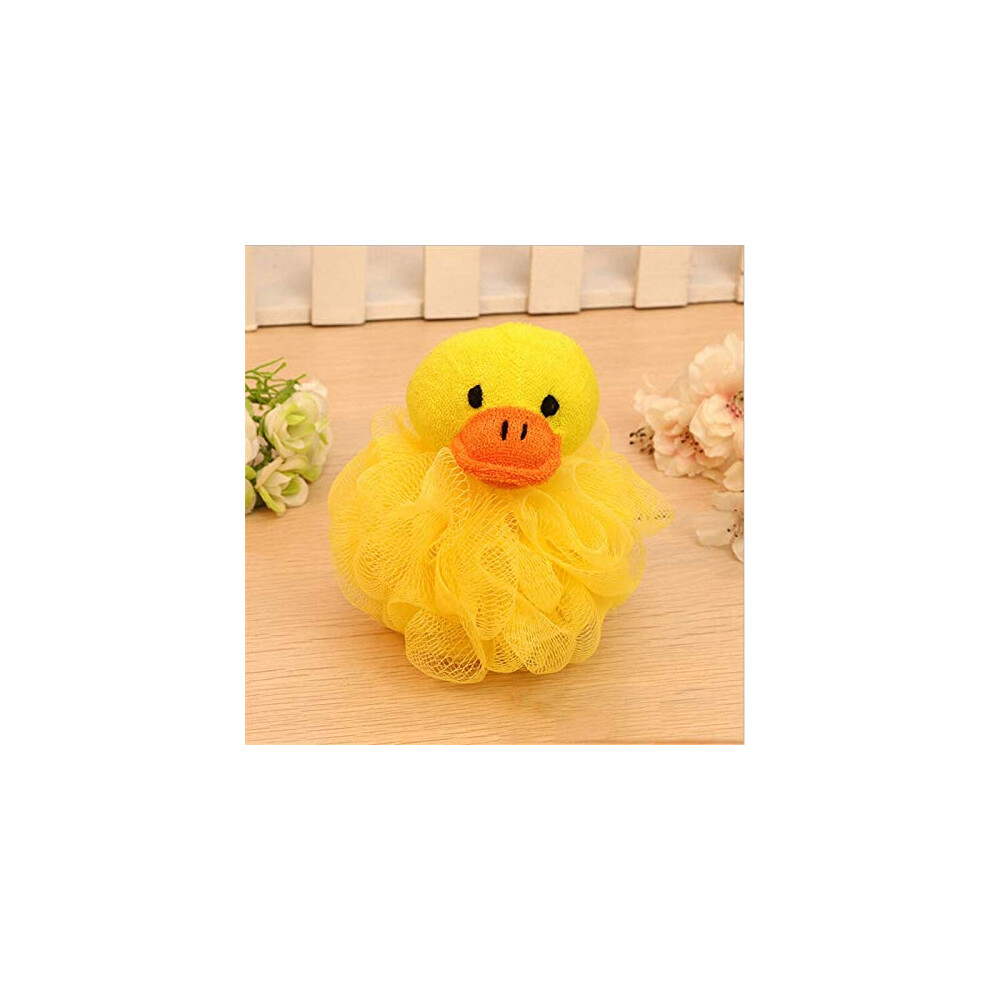 Soft Baby Bath Brush and Cartoon Sponge for Newborn Gentle Cleansing with Rich Foam