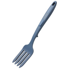 Multifunctional Utility Silicone Fork, Nonstick Blending Fork with Ergonomic Handle and Heat Insulation, Dishwasher Safe Heat Resistant Kitchen Stirri