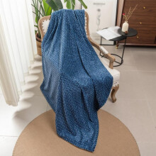 Grey 50"x60" Fleece Blanket, Super Soft Lightweight Microfiber Flannel for Travel Camping Chair Sofa, Cozy Plush Throw for Kids