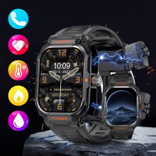 Cyber Monday Angebote 2024: Viflosae Smartwatch & Kopfhörer 2-in-1, Bluetooth-Anrufe, Musiksteuerung, NFC, 2,01" HD-Bildschirm, Unterstützung für