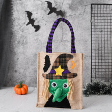 Divertenti sacchetti per dolcetti di Halloween per bambini, simpatici sacchetti per dolcetti per regali di feste, sacchetti per dolcetti scherzosi