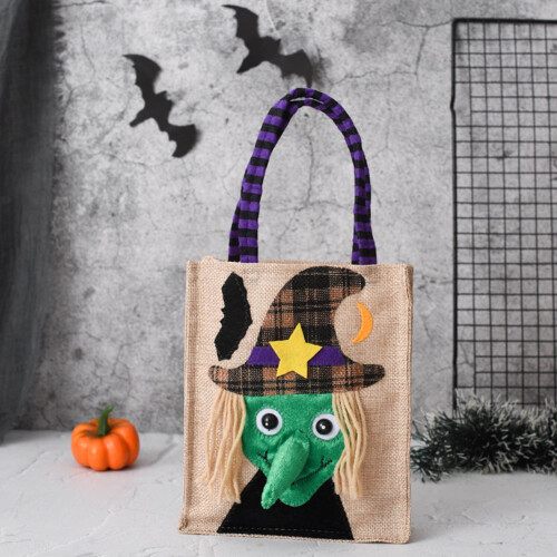 Αστείες τσάντες με γλυκά για το Halloween με κόλπα για παιδιά, χαριτωμένες τσάντες με
