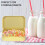 6pcs Clamshell-type Tinplate Storage Box Candy Tins Rectangle Tinplate Boxes Gift Tins 3