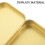 6pcs Clamshell-type Tinplate Storage Box Candy Tins Rectangle Tinplate Boxes Gift Tins 2