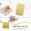 6pcs Clamshell-type Tinplate Storage Box Candy Tins Rectangle Tinplate Boxes Gift Tins 4