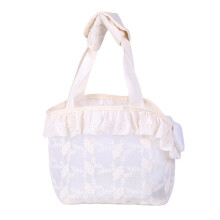 Dog Carrier Tote Bag for Small Pets with Ventilated Design for Outdoor Travel and Sightseeing
