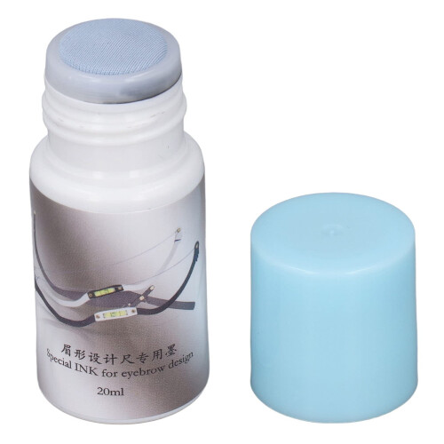 20ml White Eyebrow Mapping String Ink for Precise Microblading and Brow Shaping 1