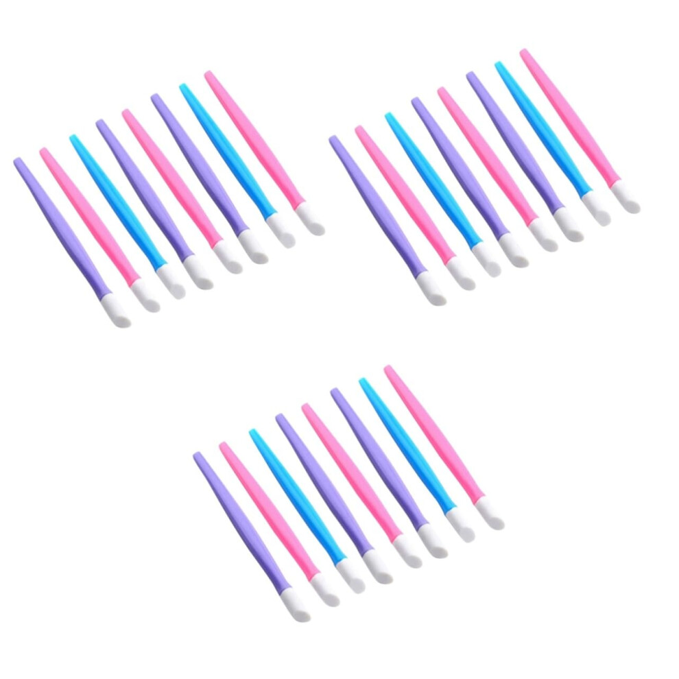 150pcs Silicone Nail Cuticle Pusher and Art Pen Set for Precision Manicure and Embossing