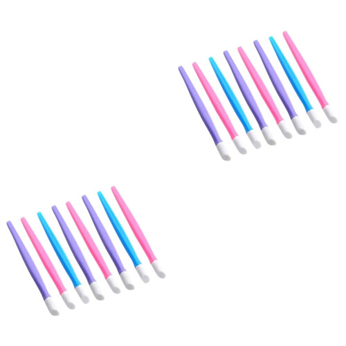 Nail Art Dotting Tools Set with Soft Rubber Tips for Precision Detailing and Comfortable Grip