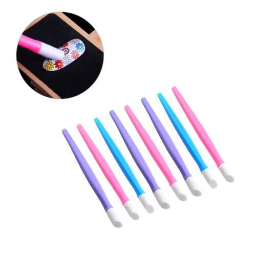 Nail Art Dotting Tools Set with Soft Rubber Tips for Precision Detailing and Comfortable Grip 2