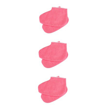 Paraffin Wax Foot Covers Socks 3 Pairs for Spa Heat Retention and Deep Hydration Cracked Heels Care