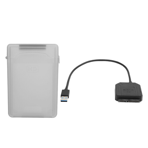 Προσαρμογέας SATA σε USB 3.0 για σκληρό δίσκο, γρήγορη πρόσβαση σε σκληρό δίσκο SATA SSD με 2