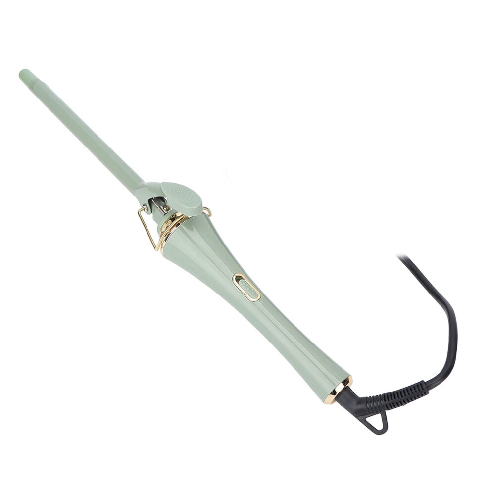 Small Ceramic Curling Iron Wand for Short Hair with Negative Ion Tech and 360 Degree Swivel Cord