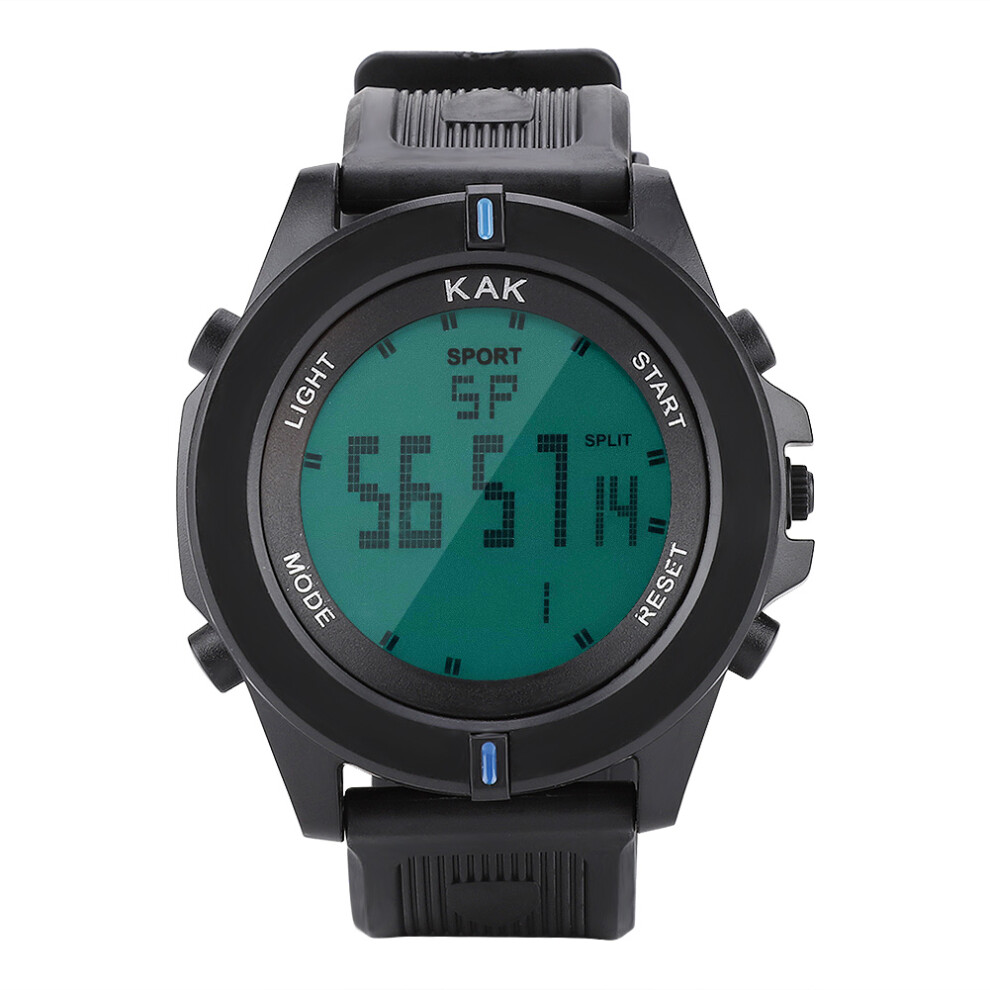Backlight Sports Watch Microfiber Material Sleep Monitor Water Resistant Pedometer Mode Count Down Timer Lap Memory Stopwatch Daily Alarm Shock Resist 9012494458275