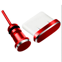 Dopuri anti-praf, design durabil din aluminiu care asigură o protecție excelentă pentru porturile de încărcare ale smartphone-urilor și
