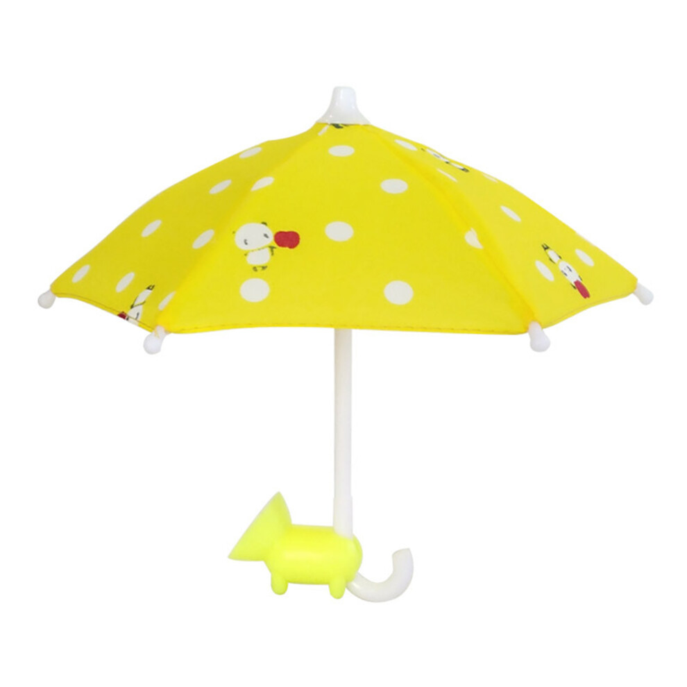 Cute And Practical Phone Umbrella, Simple And Practical Strong Suction Cup Bracket, Durable Material Silicone Phone Holder For Sun Protection, Compati 9012494566321