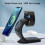 Adjustable Viewing Angle Charging Stand, Magnetic Alignment Charging For iPhone, Fast Wireless Charging 7