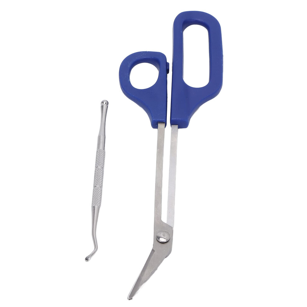 Large Toenail Clippers for Thick Nails with Ingrown Toenail File and Ergonomic Stainless Steel Scissors