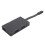 Προσαρμογέας πολλαπλών θυρών USB τύπου C Plug and Play, θύρα VGA εξόδου HD 4K, αναγνώστης SD, PD, 5
