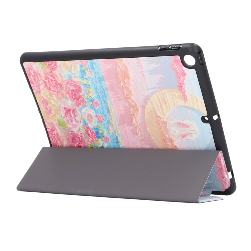 Θήκη iPad με βάση για μολύβι, μαλακή πλάτη TPU, αυτόματη λειτουργία ύπνου, αφύπνισης 2