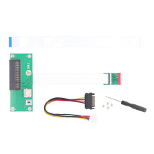 Placă adaptor pentru cablu prelungitor PCI Express1X cu riser USB, puncte de lipire de înaltă calitate, interfață adaptor verticală, instalare
