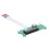 M Key M.2NGFF SSD σε PCI-E1X X1 Κάρτα προσαρμογέα Εύκαμπτο καλώδιο FCC Μεταφορά δεδομένων 4