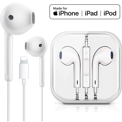 Τέλεια στερεοφωνικά ακουστικά για iPhone, ακουστικά με πιστοποίηση MFi και υποδοχή