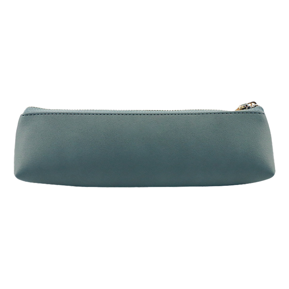Versatile Pouch, Simple Design Pu Leather Pencil Case With Wide Application, Big Capacity For Pens, Pencils, Markers, Smooth Zipper Closure, Ideal For 9147006066270