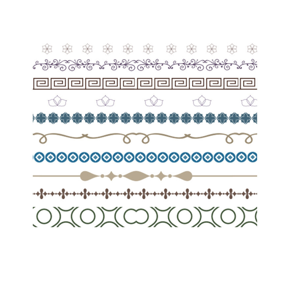 Pet Tape Stickers For Arts And Crafts, Die-Cut Design With Non-Toxic Adhesive For Journaling, Scrapbook Supplies, And Creative Diy Projects 9176269696368