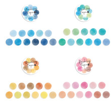 Apoie os pequenos negócios com adesivos de agradecimento, etiquetas autoadesivas personalizadas em estilo aquarela, aplicações versáteis que vão