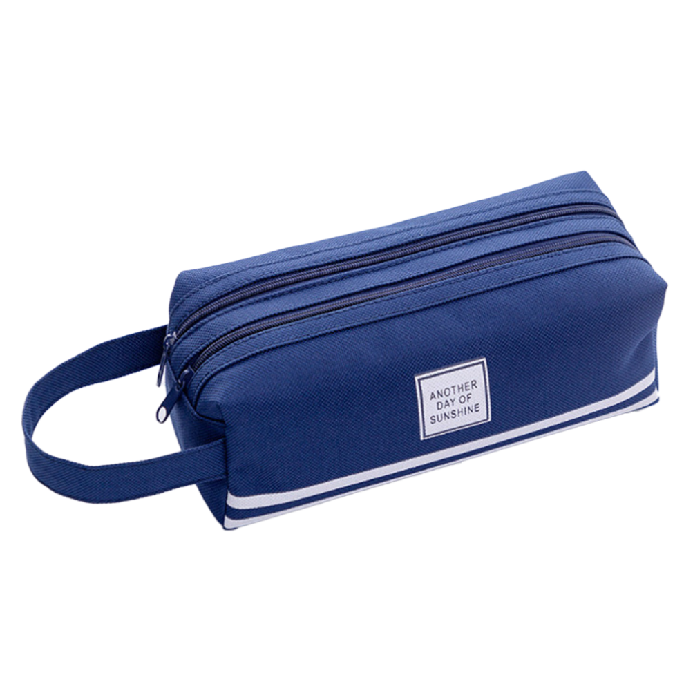 Stationery Organizer, Portable Pencil Case With Durable Oxford Fabric, Multi-Functional Use, And Easy Carry Handle 9147006928424