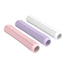 Beschermhoes voor Apple Pencil, uitgebreide bescherming, doorschijnend tweekleurig siliconen, ergonomisch ontwerp voor comfort en efficiëntie,