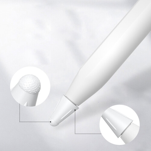 Ανθεκτική θήκη από ίνες για το Apple Pencil σας, ανταλλακτικές άκρες συμβατές με το Apple 2