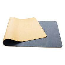 Leather Desk Mat, Gift Ready Desk Cover Desk Pad Protector, Elegant Computer Desk Mat with Non-slip Felt Base, Smooth Leather Surface for Multifunctio