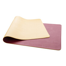 Stijlvol kantooraccessoire, leren bureauonderlegger met antislip vilten onderkant, elegante computerbureauonderlegger voor een verfijnde werkplek,