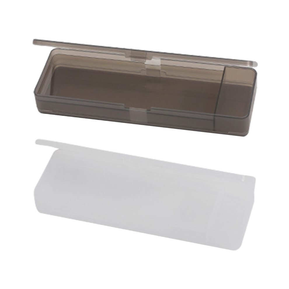 Non-Toxic Stationery Case, High Quality Double Layer Pencil Box, Environmentally Friendly Pp Plastic Organizer, Large Capacity Snap-Tight Lid Design F 9176269697778