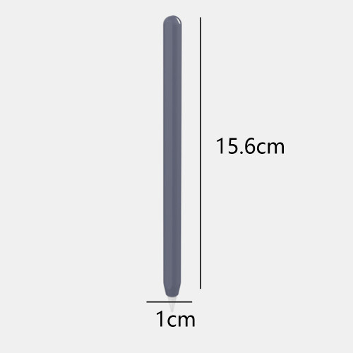 Capa de silicone compatível com ímãs para Apple Pencil Pro, design elegante e sofisticado com proteção total da ponta, pegada confortável e 1