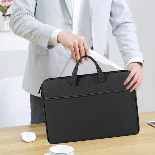 Capa para laptop compatível com computadores de 14,1 a 15,4 polegadas, com três opções de transporte para viagens sem complicações. 2