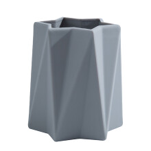 Organizator de birou elegant: Suport pentru creioane în stil modern, alb-gălbui, material siliconic premium pentru birou, școală, studiu, masă
