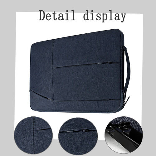 Capa elegante para MacBook Air Pro de 13,6 polegadas, resistente a impactos e com forro macio, além de design fácil de transportar. 2