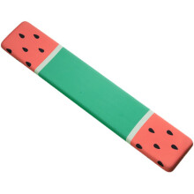 Muismat met watermeloenpatroon, ergonomisch ontwerp, antislip rubberen onderkant voor gemakkelijk typen en pijnverlichting voor thuis of op kantoor,