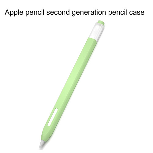 Apple Pencil 2ης γενιάς με λειτουργία διπλού αγγίγματος, θήκη σιλικόνης ολοκληρωμένης 1